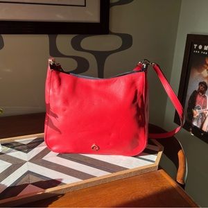 Kate Spade coral shoulder bag